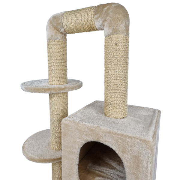 Kratzbaum - 54x34x92 cm - Beige
